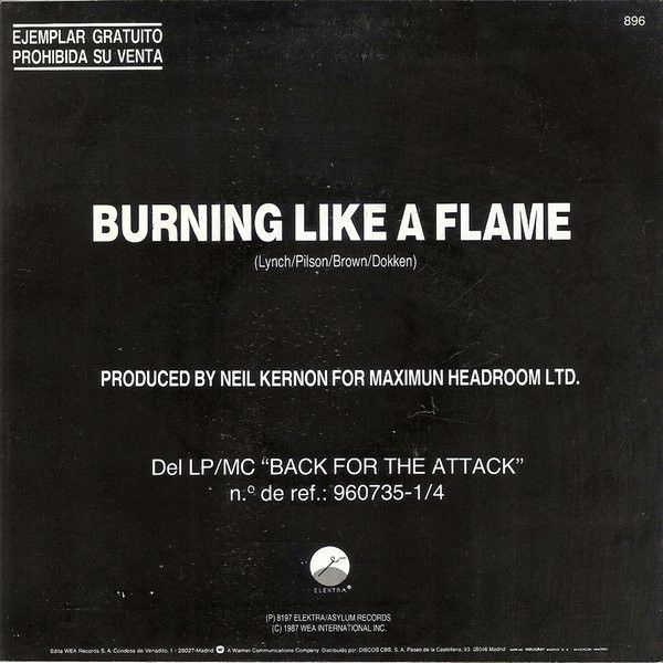 Burning Like A Flame