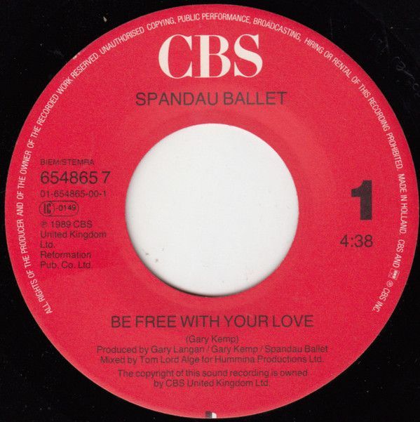 Be Free With Your Love