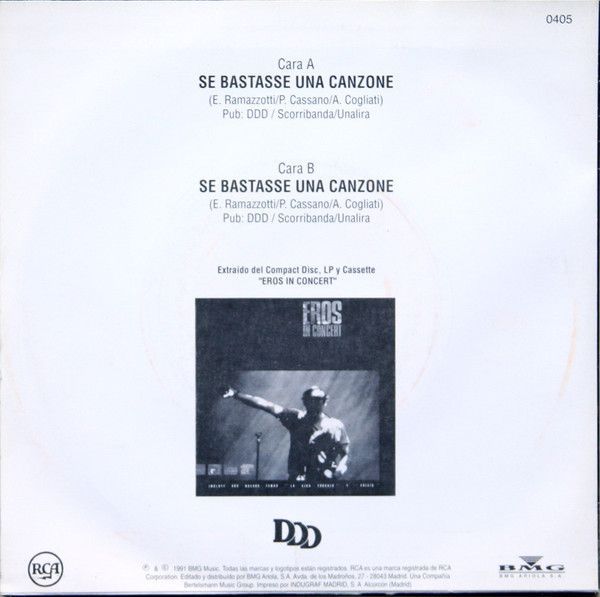 Se Bastasse Una Canzone