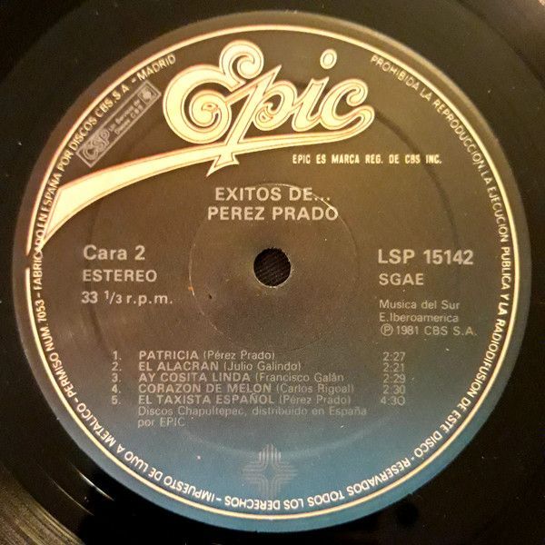 Exitos De Perez Prado