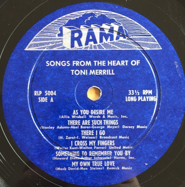 Songs From The Heart Of Toni Merrill