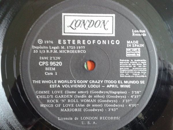 The Whole World's Goin' Crazy = Todo El Mundo Se Esta Volviendo Loco