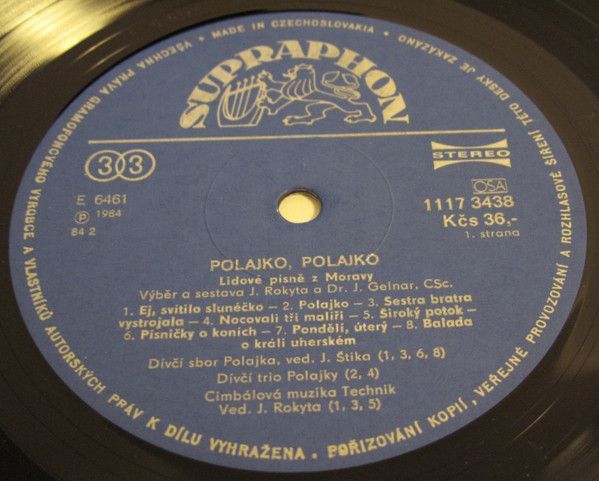 Polajko, Polajko - Songs From The Moravia