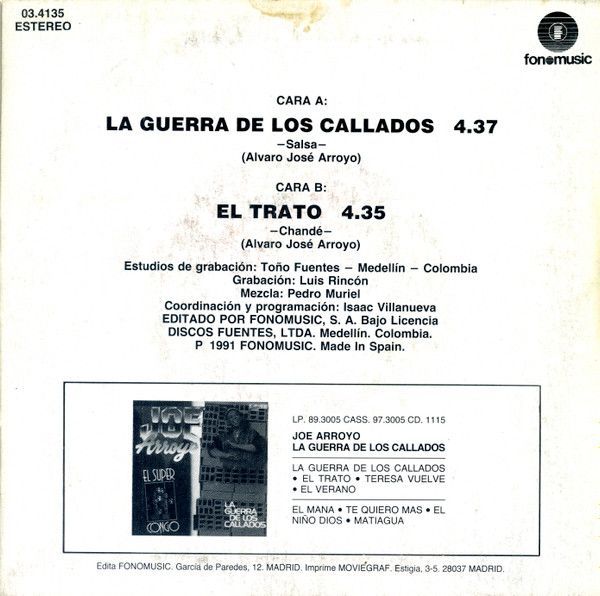 La Guerra De Los Callados