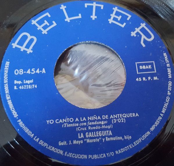 Yo Canto A La Niña De Antequera