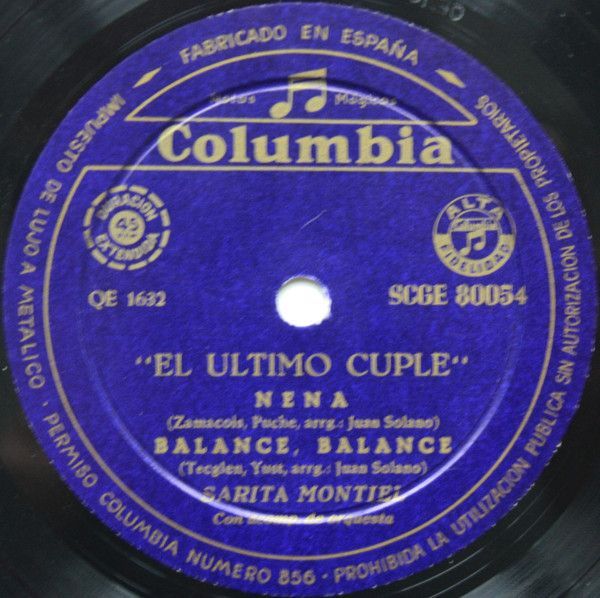 El Ultimo Cuplé