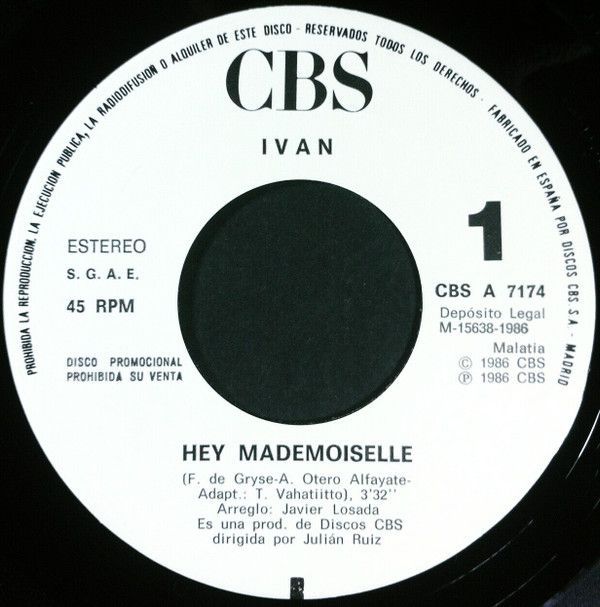 Hey! Mademoiselle!