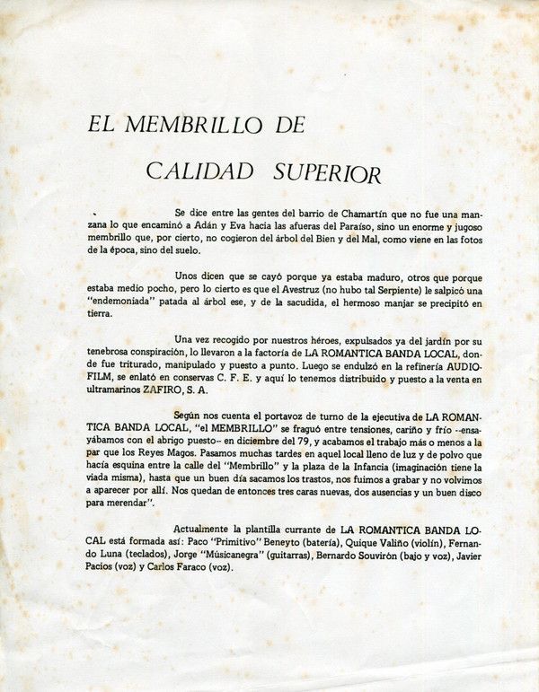 Membrillo