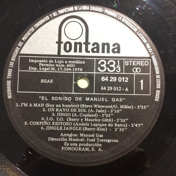 El Sonido De Manuel Gas