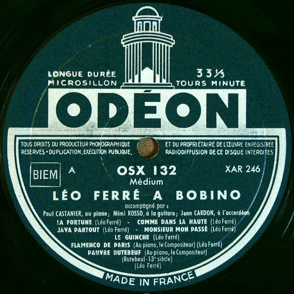 Léo Ferré À Bobino