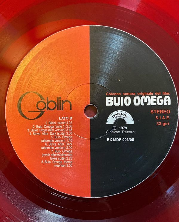 Buio Omega (The Complete Original Motion Picture Soundtrack)