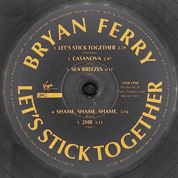 Let's Stick Together