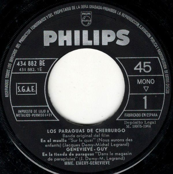 Banda Original De La Película: Los Paraguas De Cherburgo
