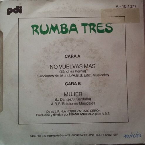No Vuelvas Mas