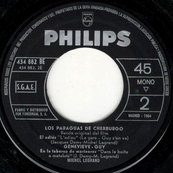 Banda Original De La Película: Los Paraguas De Cherburgo