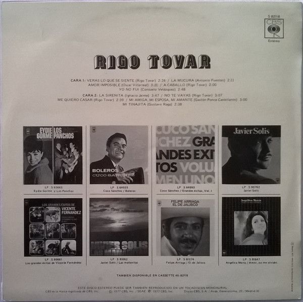 Rigo Tovar