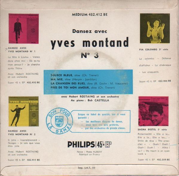 Dansez Avec Yves Montant N° 3
