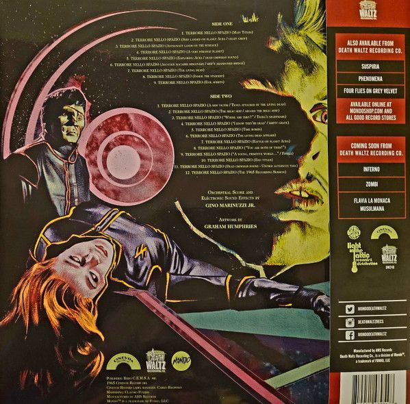 Planet Of The Vampires (Original Motion Picture Soundtrack)