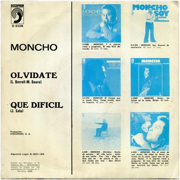 Olvidate / Que Dificil