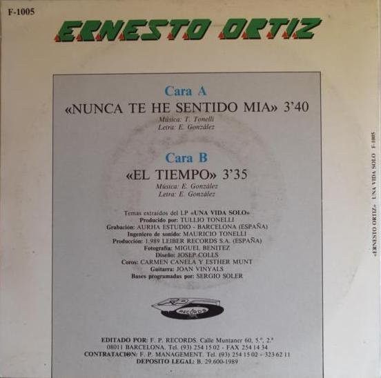 Nunca Te He Sentido Mia