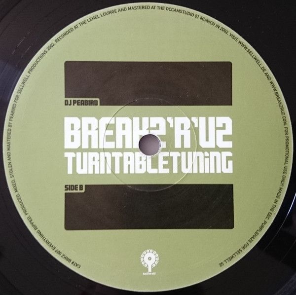 BREAKZ'R'UZ  TURNTABLE TUNING