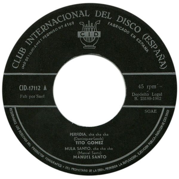 Perfidia / Mula Santo / La Pachanga / Tumbale Le