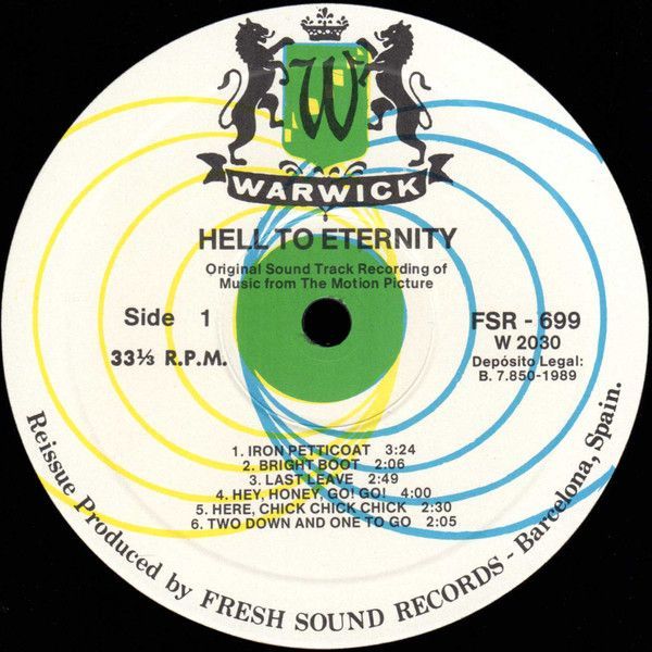 Mi05NTM5LmpwZWc.jpeg Hell To Eternity (Original Motion Picture Soundtrack)