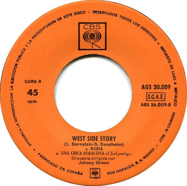 West Side Story - The Original Sound Track Recording