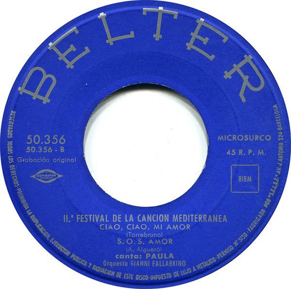 2º Festival De La Canción Mediterránea
