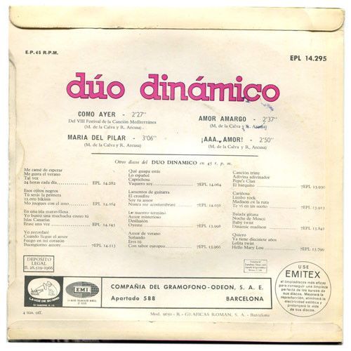 Como Ayer / Amor Amargo
