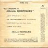 Le Canzoni Di Amalia Rodrigues