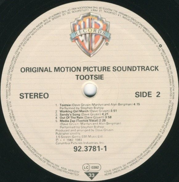 Tootsie - Original Motion Picture Soundtrack