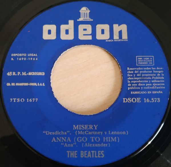 Misery / Anna (Go To Him) / P.S. I Love You / I Saw Her Standing There