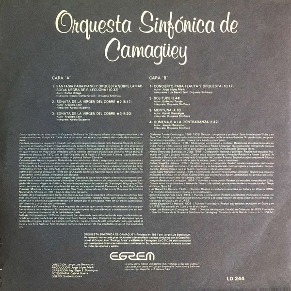 Orquesta Sinfónica De Camagüey