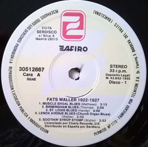 The Complete Fats Waller And His Orchestra - 1922-1927