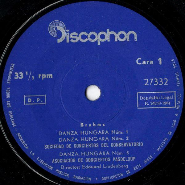 Danzas Húngaras Nos 1, 2, 3, 4, 5, 6