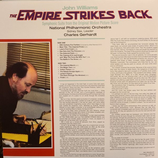 The Empire Strikes Back (Symphonic Suite From The Original Motion Picture Score)