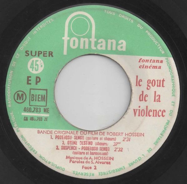 Bande Originale Du Film Le Goût De La Violence