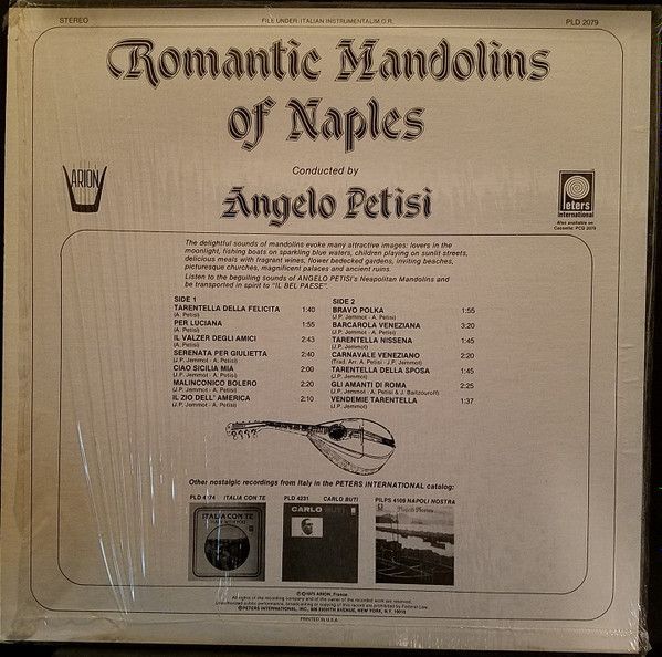 Romantic Mandolins Of Naples