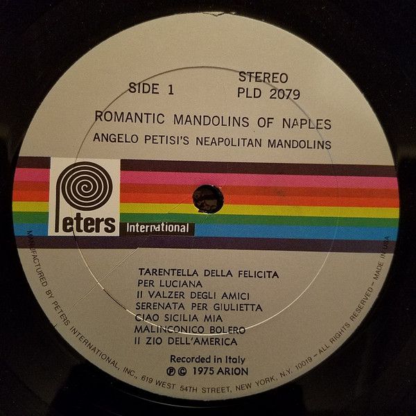 Romantic Mandolins Of Naples
