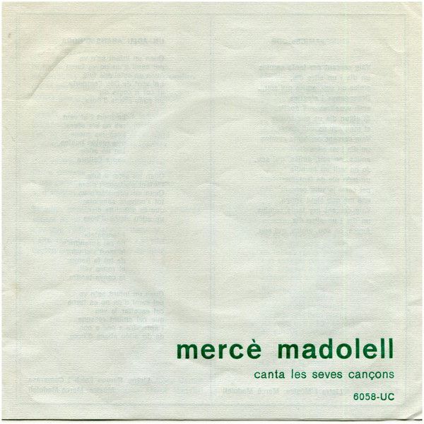 Les Cançons De Mercè Madolell