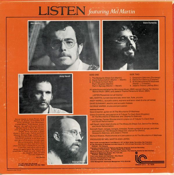 Listen Featuring Mel Martin
