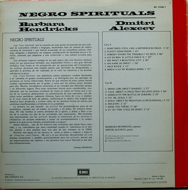 Negro Spirituals
