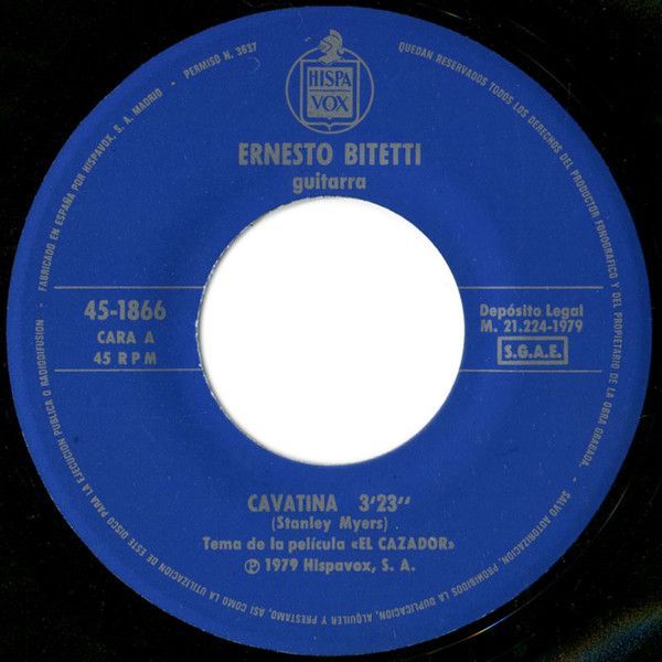 Cavatina - Tema De La Película "El Cazador" - Oscar 1979