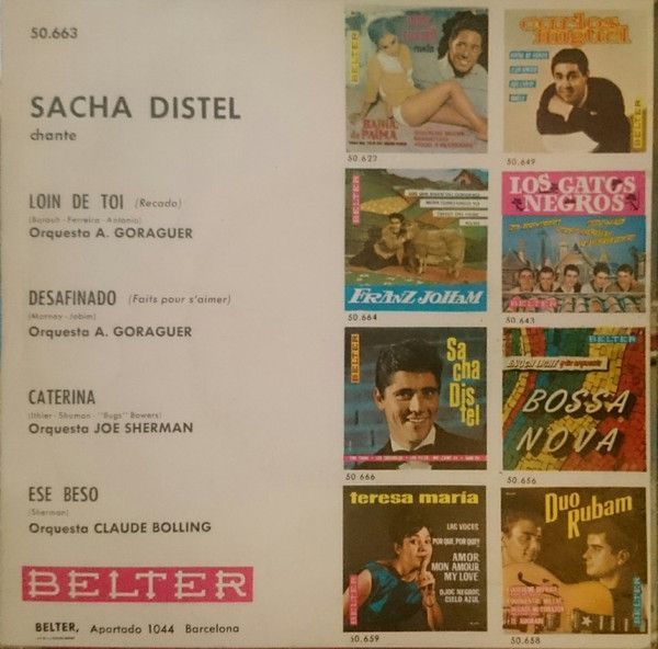Sacha Distel Chante