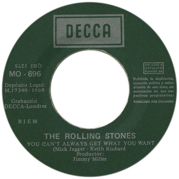 Honky Tonk Women / You Can't Always Get What You Want