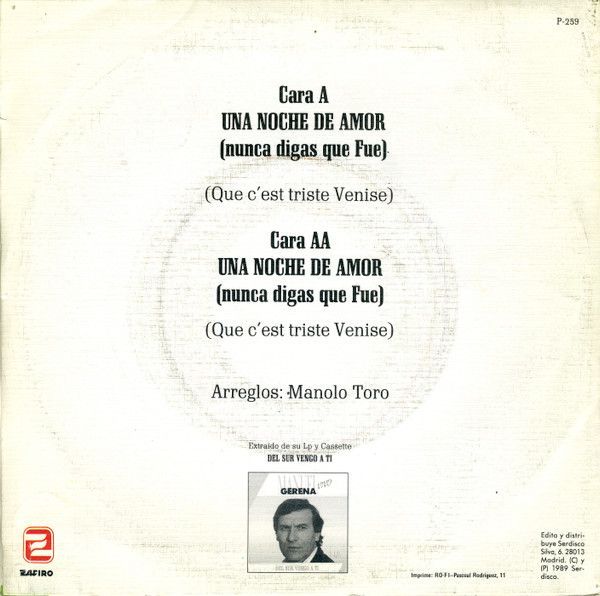 Una Noche De Amor