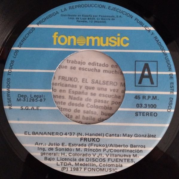 El Bananero / Todos Bailan Salsa