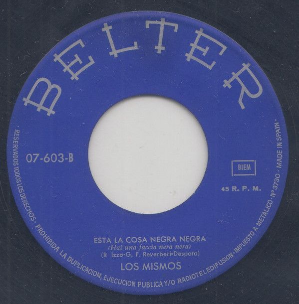 María Isabel / Esta La Cosa, Negra Negra
