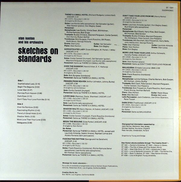 Sketches On Standards